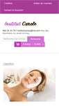 Mobile Screenshot of institutcarole.be